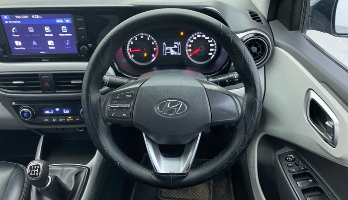 2022 Hyundai GRAND I10 NIOS SPORTZ 1.2 KAPPA VTVT CNG, CNG, Manual, 29,510 km, Steering Wheel Close Up