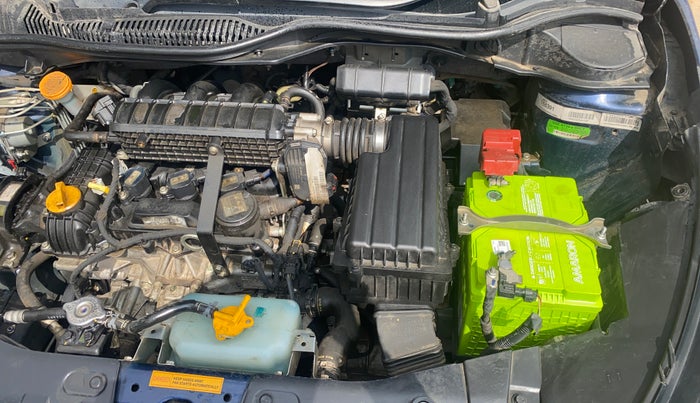 2023 Tata ALTROZ XZA + SUNROOF, Petrol, Automatic, 24,105 km, Engine View - Left