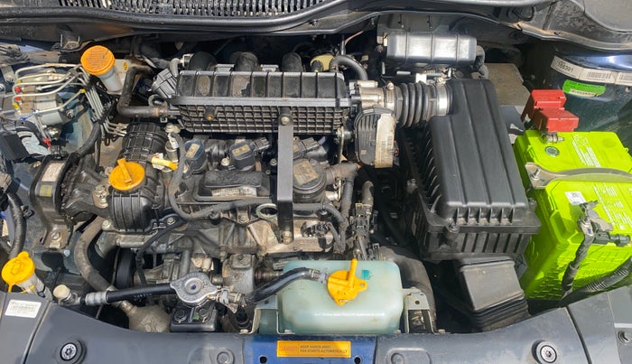 2023 Tata ALTROZ XZA + SUNROOF, Petrol, Automatic, 24,105 km, Engine View