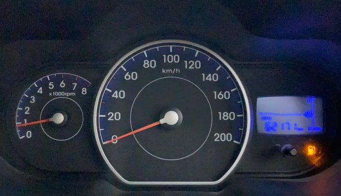 2012 Hyundai i10 MAGNA 1.1, Petrol, Manual, 62,052 km, Odometer Image