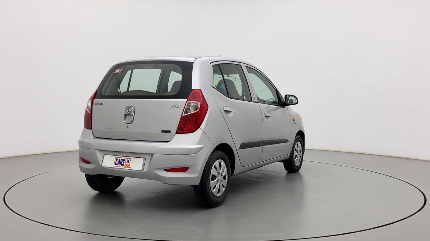 2012 Hyundai i10 MAGNA 1.1, Petrol, Manual, 62,052 km, Right Back Diagonal