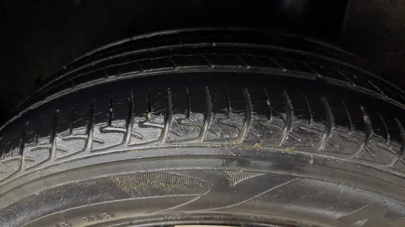 2019 Maruti Baleno DELTA PETROL 1.2, Petrol, Manual, 59,035 km, Left Rear Tyre Tread