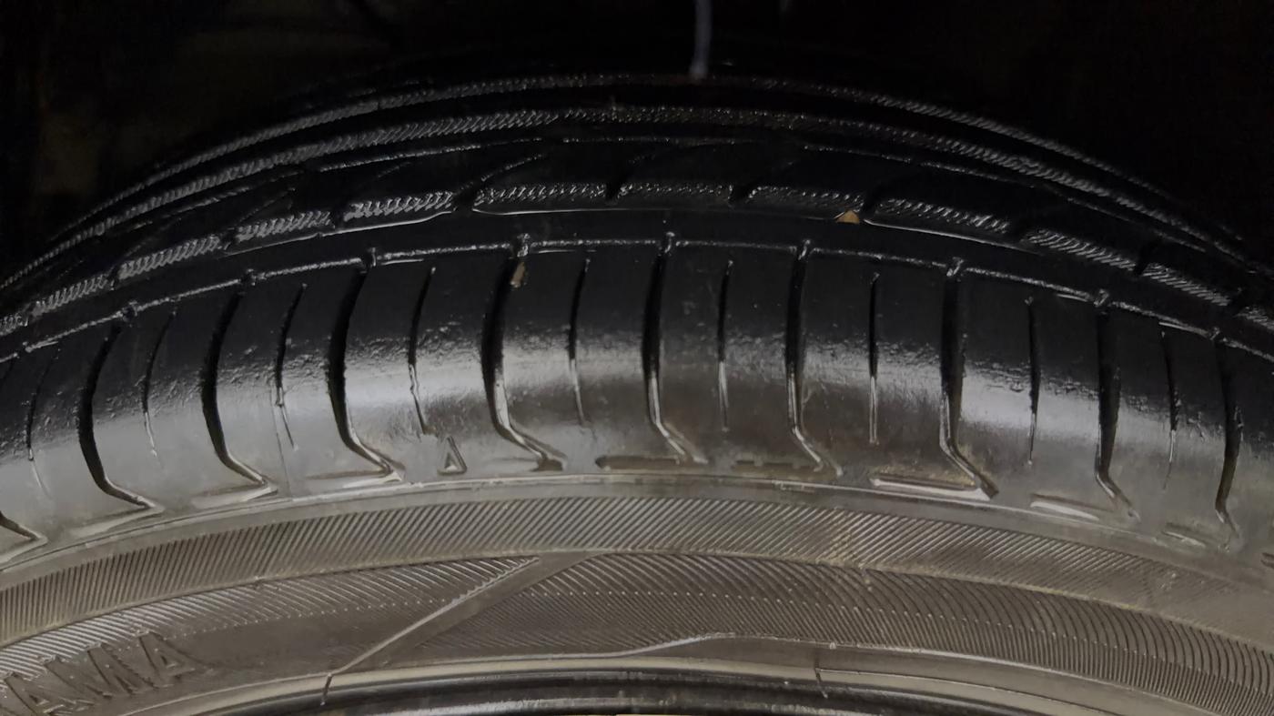 2019 Maruti Baleno DELTA PETROL 1.2, Petrol, Manual, 59,035 km, Left Front Tyre Tread