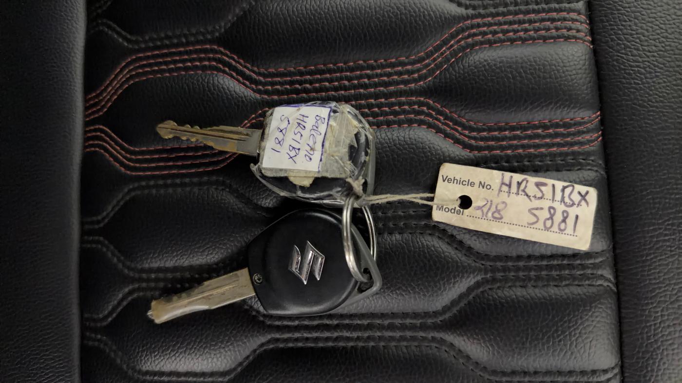 2019 Maruti Baleno DELTA PETROL 1.2, Petrol, Manual, 59,035 km, Key Close Up
