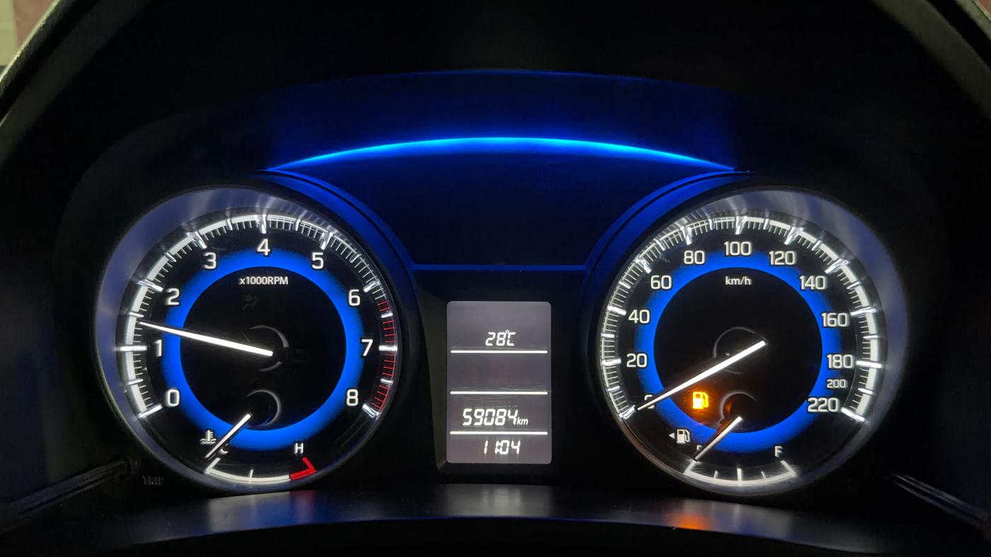 2019 Maruti Baleno DELTA PETROL 1.2, Petrol, Manual, 59,035 km, Odometer Image