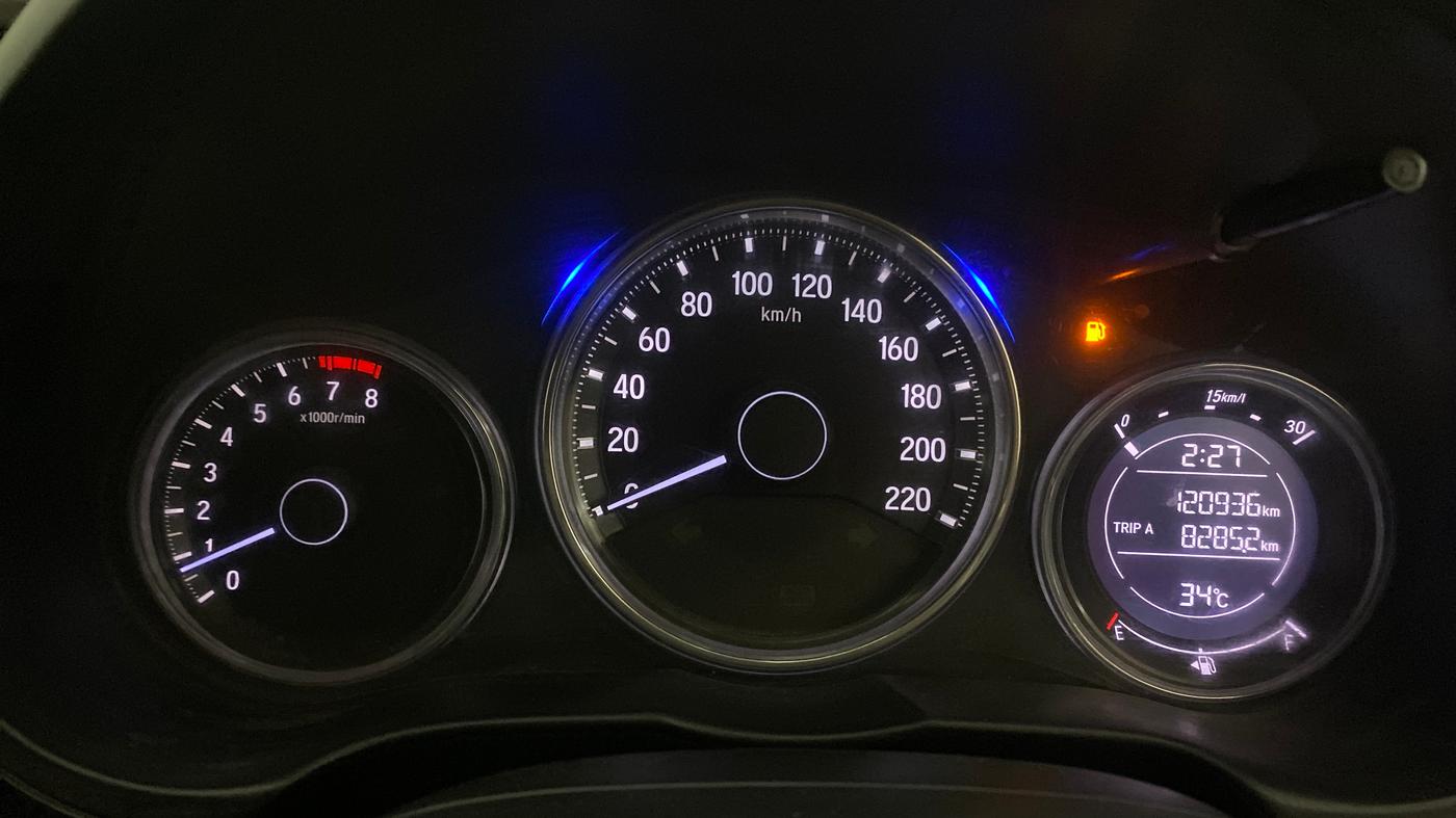 2018 Honda City 1.5L I-VTEC SV, Petrol, Manual, 1,20,926 km, Odometer Image