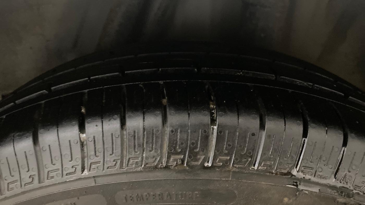2018 Honda City 1.5L I-VTEC SV, Petrol, Manual, 1,20,926 km, Left Rear Tyre Tread
