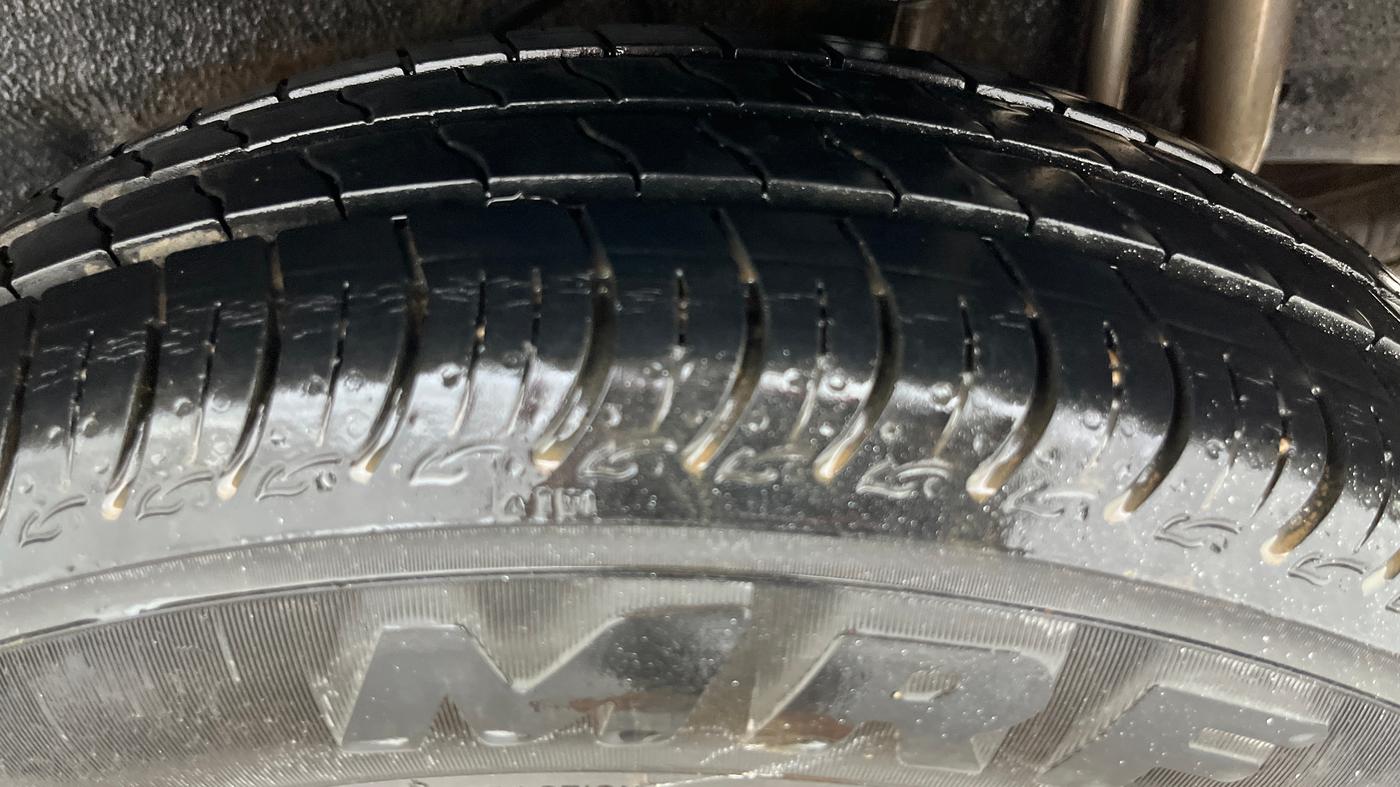 2019 Datsun Go Plus T(O), Petrol, Manual, 62,971 km, Left Rear Tyre Tread