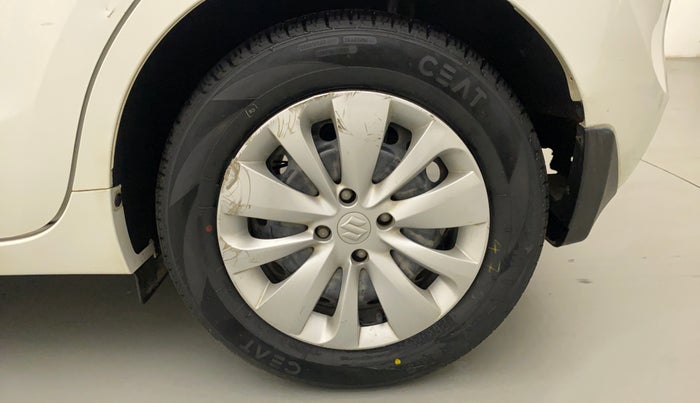 2016 Maruti Baleno DELTA PETROL 1.2, CNG, Manual, 25,312 km, Left Rear Wheel