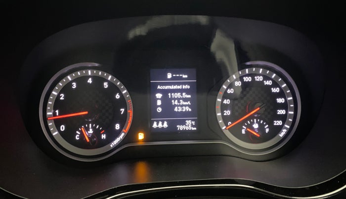 2023 Hyundai GRAND I10 NIOS SPORTZ 1.2 KAPPA VTVT, Petrol, Manual, 78,964 km, Odometer Image