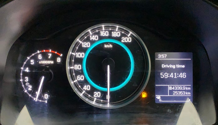 2017 Maruti IGNIS DELTA 1.2, Petrol, Manual, 25,353 km, Odometer Image