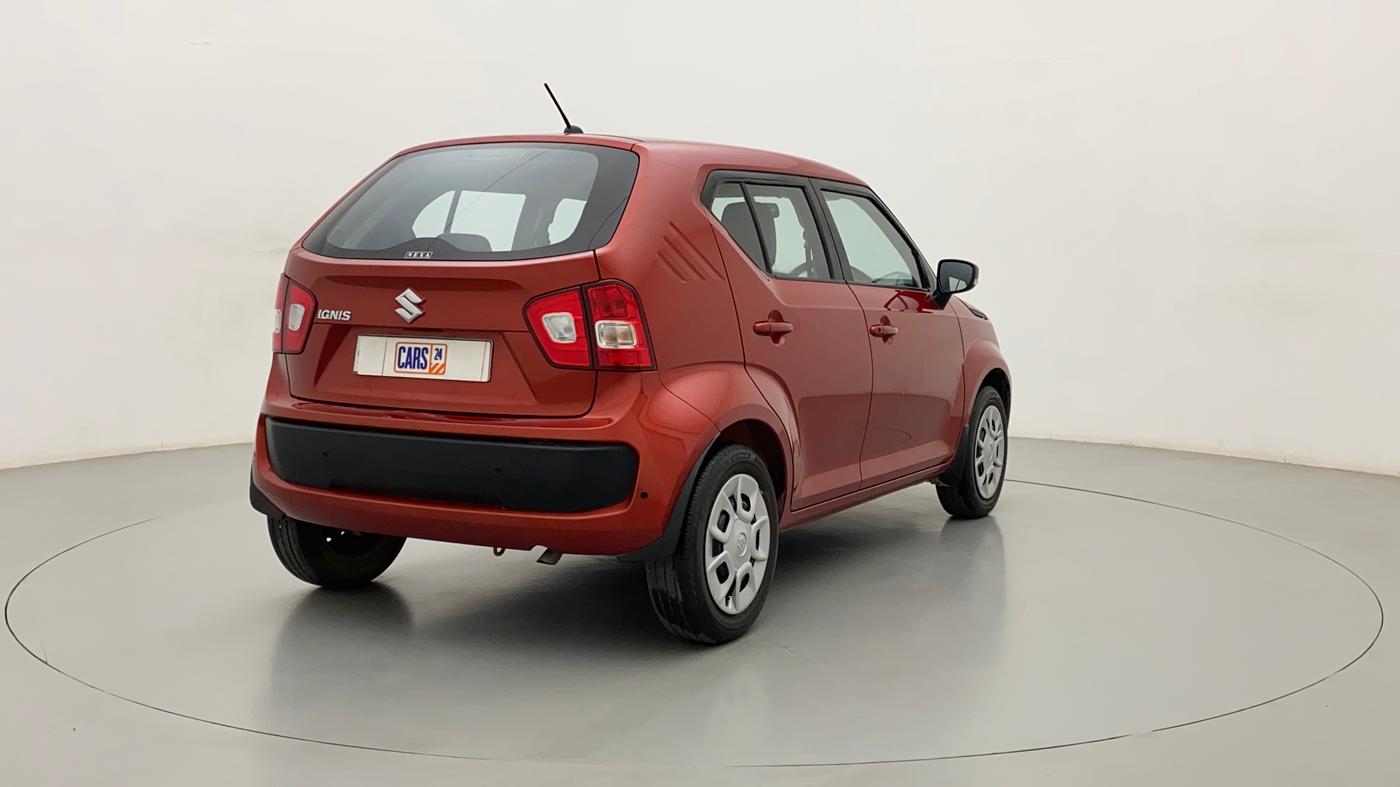 2017 Maruti IGNIS DELTA 1.2, Petrol, Manual, 25,353 km, Right Back Diagonal