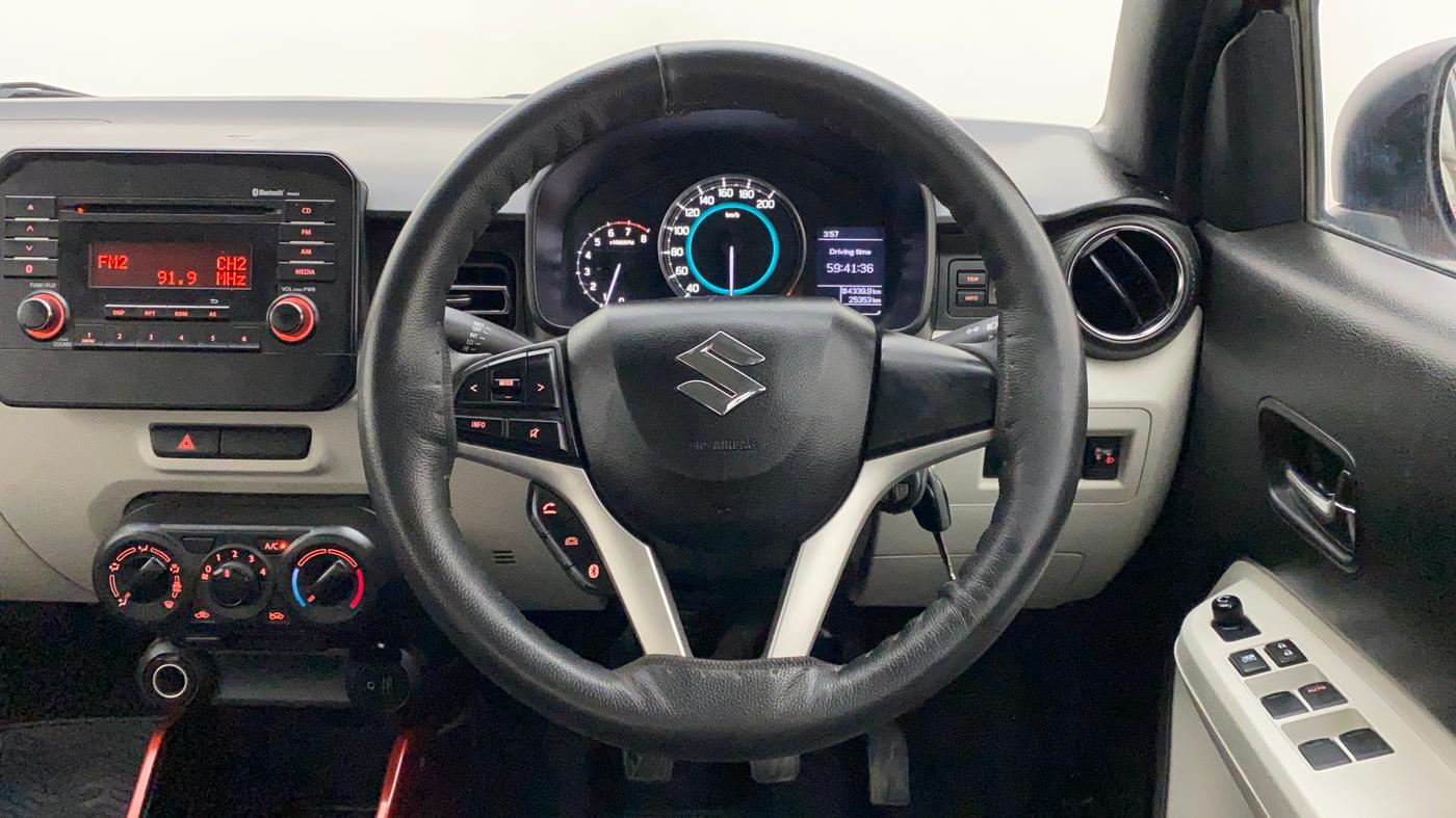 2017 Maruti IGNIS DELTA 1.2, Petrol, Manual, 25,353 km, Steering Wheel Close Up