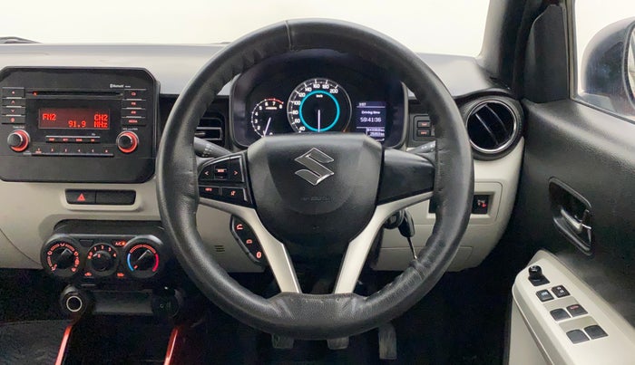 2017 Maruti IGNIS DELTA 1.2, Petrol, Manual, 25,353 km, Steering Wheel Close Up
