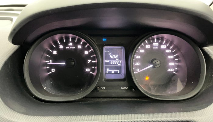 2017 Tata Tiago XT PETROL, Petrol, Manual, 69,285 km, Odometer Image