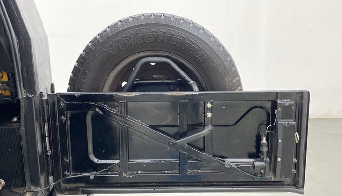 2015 Mahindra Thar CRDE 4X4 BS IV, Diesel, Manual, 50,588 km, Boot Door Open