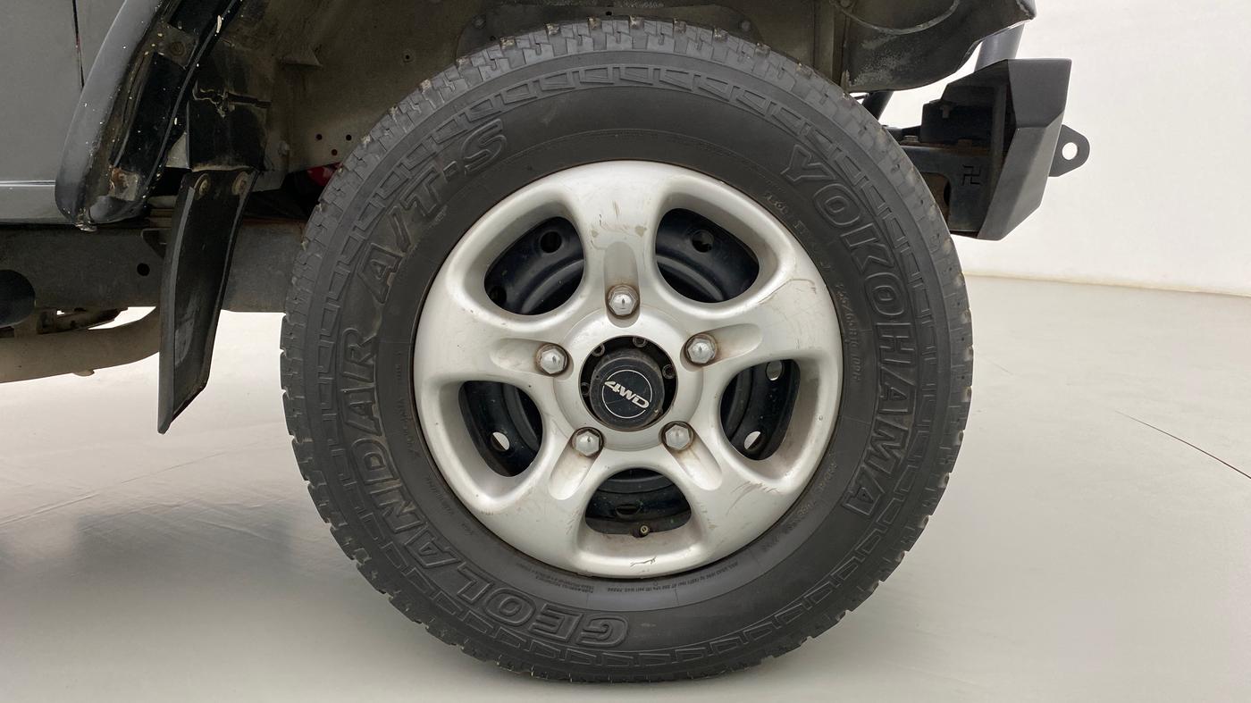 2015 Mahindra Thar CRDE 4X4 BS IV, Diesel, Manual, 50,588 km, Right Front Wheel