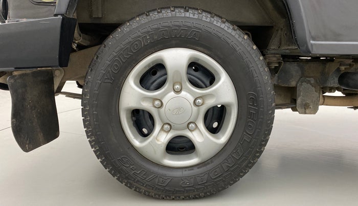 2015 Mahindra Thar CRDE 4X4 BS IV, Diesel, Manual, 50,588 km, Right Rear Wheel