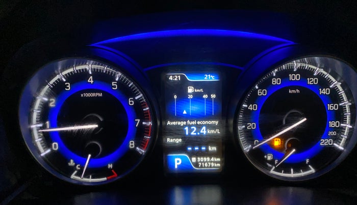 2018 Maruti Baleno ALPHA CVT PETROL 1.2, Petrol, Automatic, 71,679 km, Odometer Image