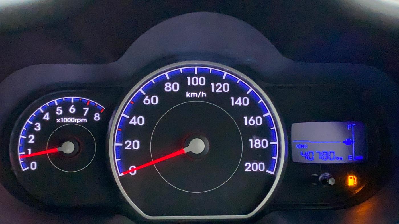 2011 Hyundai i10 SPORTZ (O) 1.2, Petrol, Manual, 41,124 km, Odometer Image