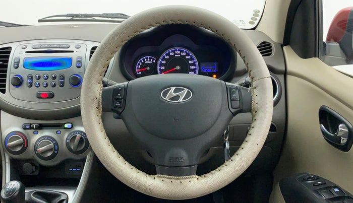 2011 Hyundai i10 SPORTZ (O) 1.2, Petrol, Manual, 41,124 km, Steering Wheel Close Up