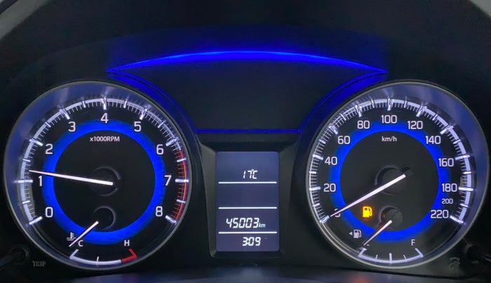 2020 Maruti Baleno DELTA PETROL 1.2, Petrol, Manual, 45,082 km, Odometer Image