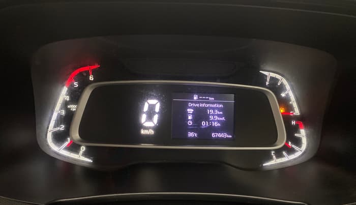 2022 KIA SONET HTX 1.5, Diesel, Manual, 67,423 km, Odometer Image