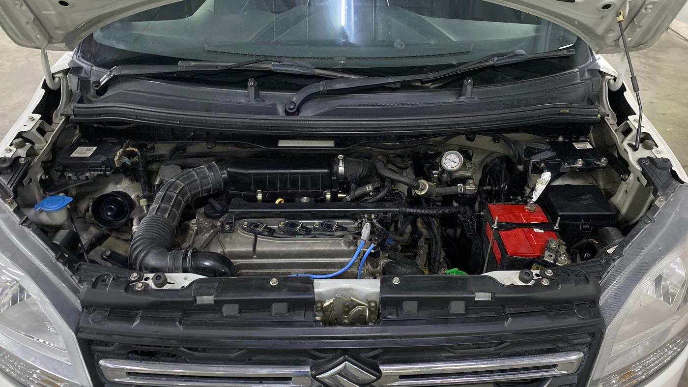 2020 Maruti New Wagon-R LXI CNG (O) 1.0, CNG, Manual, 70,721 km, Engine View