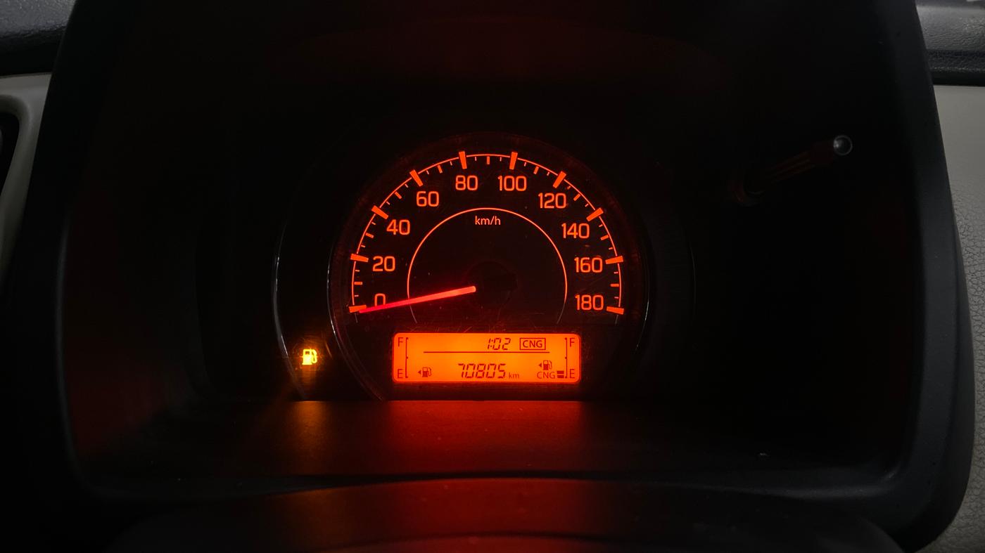 2020 Maruti New Wagon-R LXI CNG (O) 1.0, CNG, Manual, 70,721 km, Odometer Image