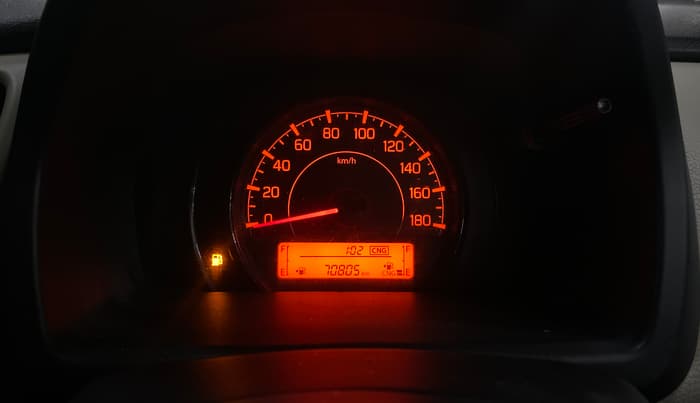 2020 Maruti New Wagon-R LXI CNG (O) 1.0, CNG, Manual, 70,795 km, Odometer Image