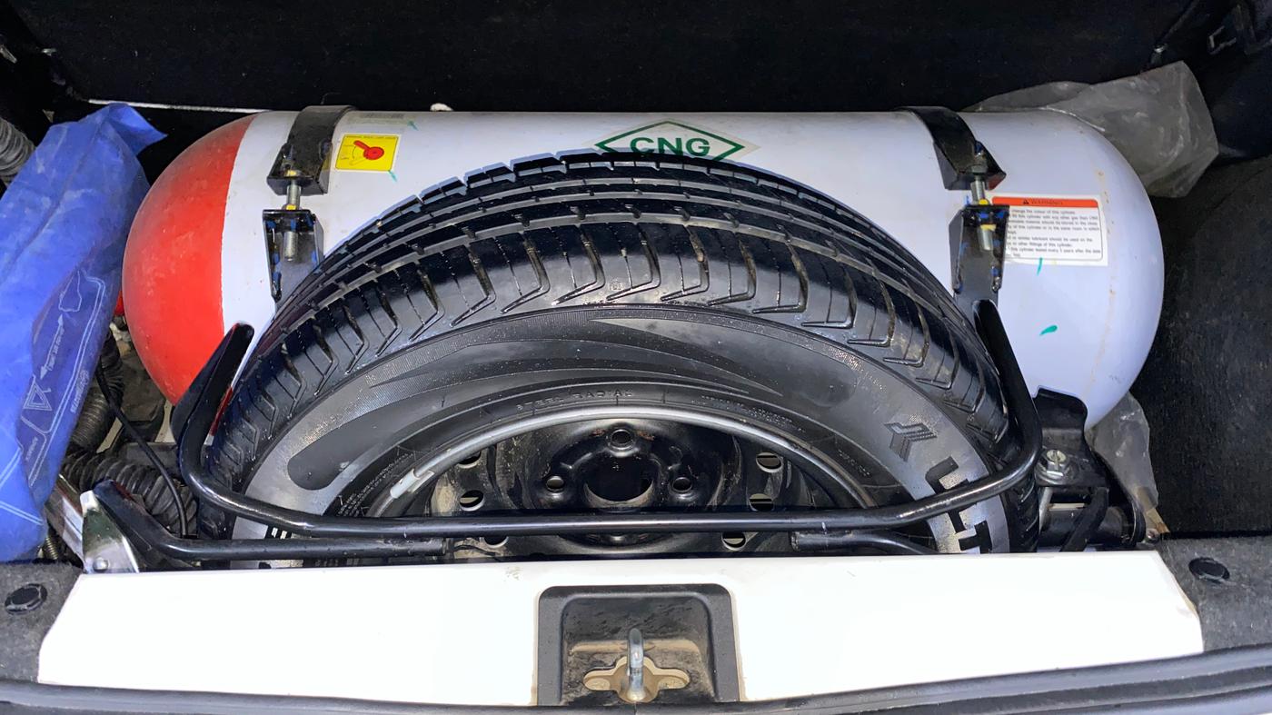 2020 Maruti New Wagon-R LXI CNG (O) 1.0, CNG, Manual, 70,721 km, Spare Tyre