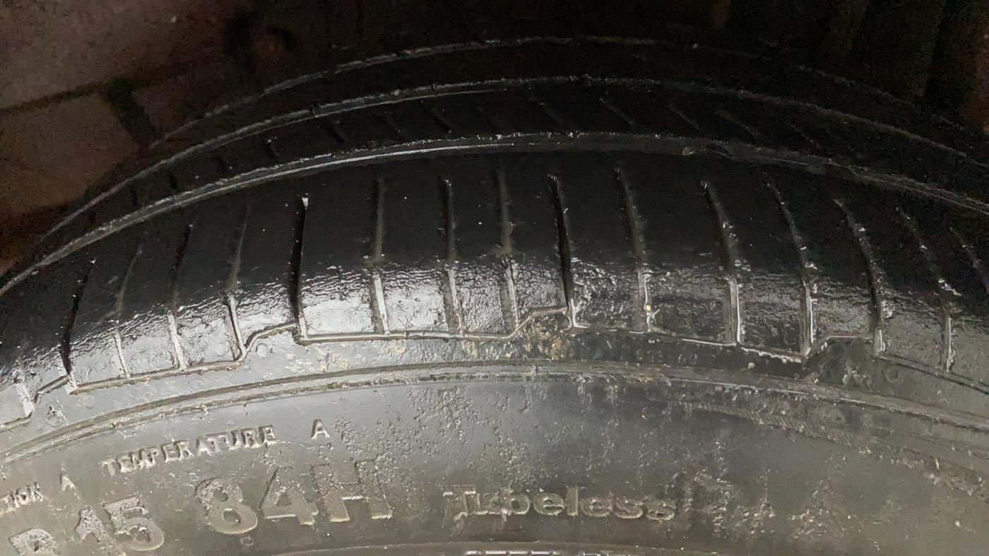 2019 Tata Tigor JTP petrol, Petrol, Manual, 79,347 km, Left Rear Tyre Tread