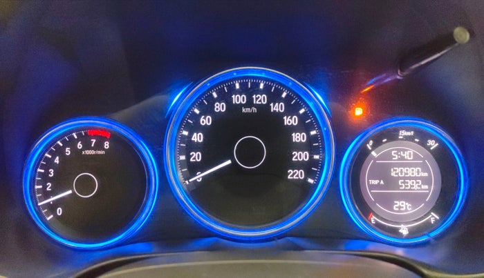 2015 Honda City 1.5L I-VTEC VX (O) MT, Petrol, Manual, 1,20,942 km, Odometer Image