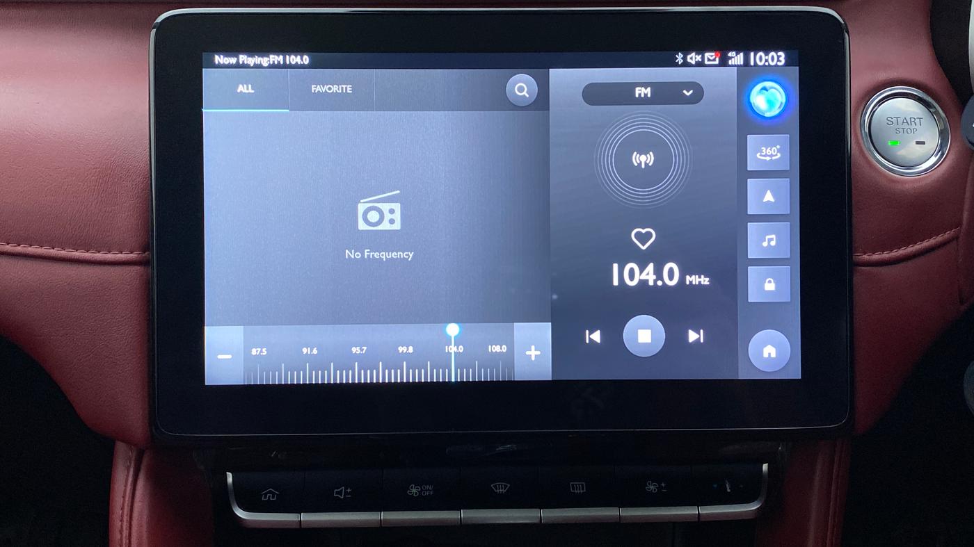 2022 MG ASTOR SAVVY 1.5 CVT S RED, Petrol, Automatic, 16,298 km, Infotainment System