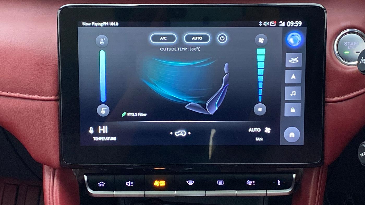 2022 MG ASTOR SAVVY 1.5 CVT S RED, Petrol, Automatic, 16,298 km, Automatic Climate Control