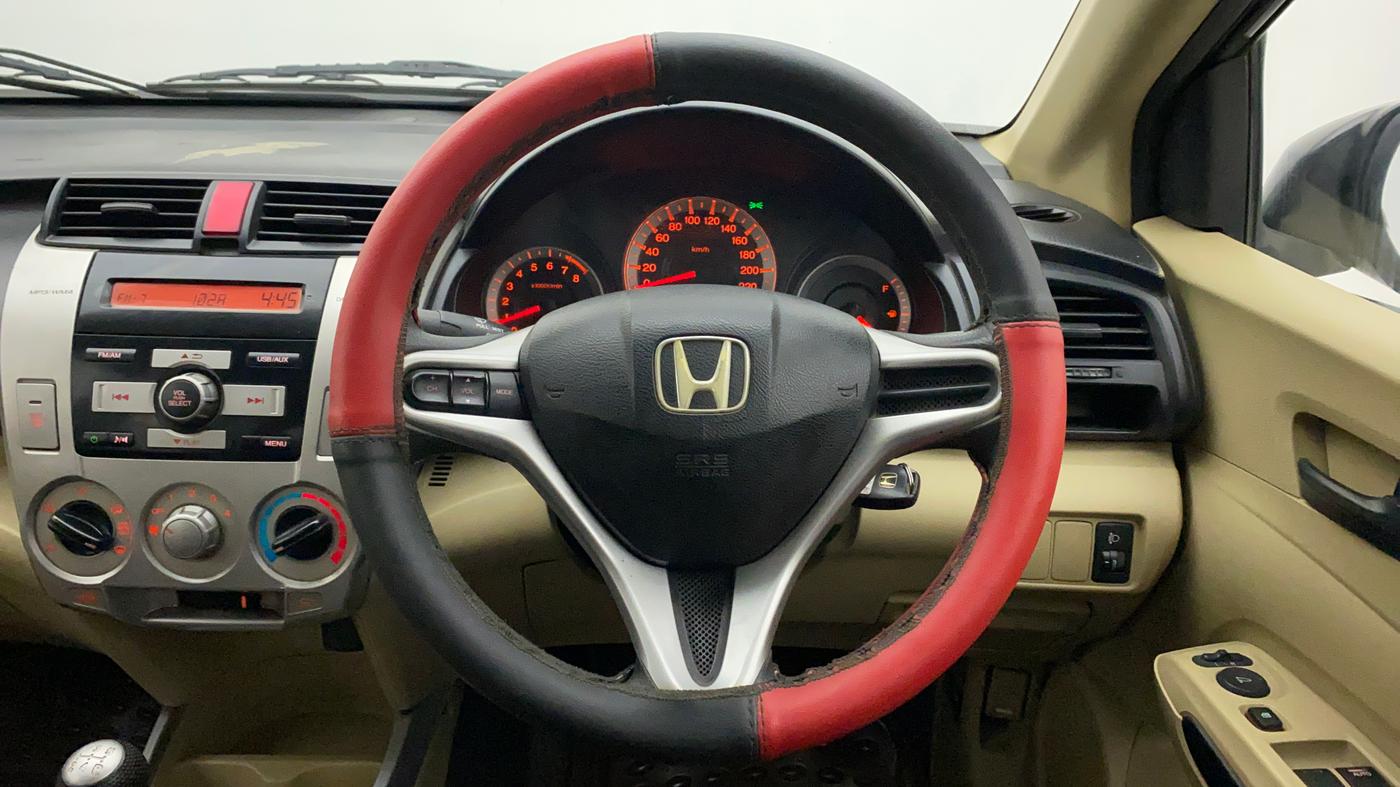 2010 Honda City 1.5L I-VTEC S MT, Petrol, Manual, 92,132 km, Steering Wheel Close Up