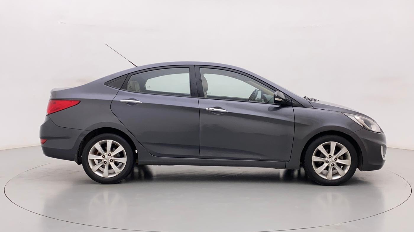 2011 Hyundai Verna FLUIDIC 1.6 VTVT SX OPT AT, Petrol, Automatic, 94,203 km, Right Side View