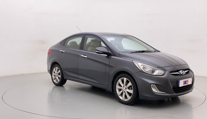2011 Hyundai Verna FLUIDIC 1.6 VTVT SX OPT AT, Petrol, Automatic, 94,203 km, Right Front Diagonal