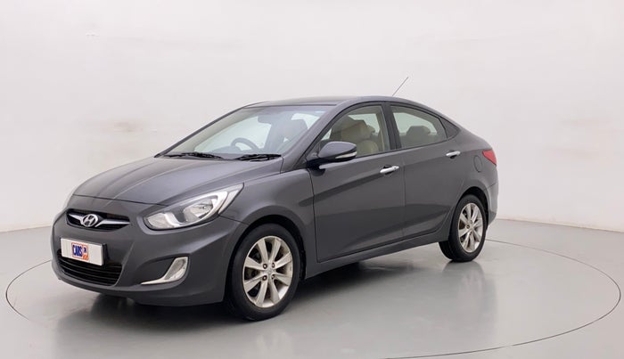 2011 Hyundai Verna FLUIDIC 1.6 VTVT SX OPT AT, Petrol, Automatic, 94,203 km, Left Front Diagonal