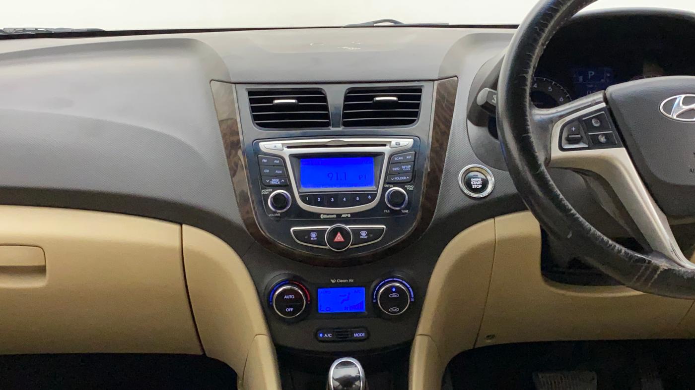 2011 Hyundai Verna FLUIDIC 1.6 VTVT SX OPT AT, Petrol, Automatic, 94,203 km, Air Conditioner
