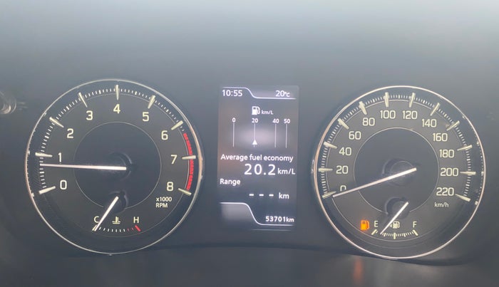 2022 Maruti Baleno ALPHA PETROL 1.2, Petrol, Manual, 53,661 km, Odometer Image