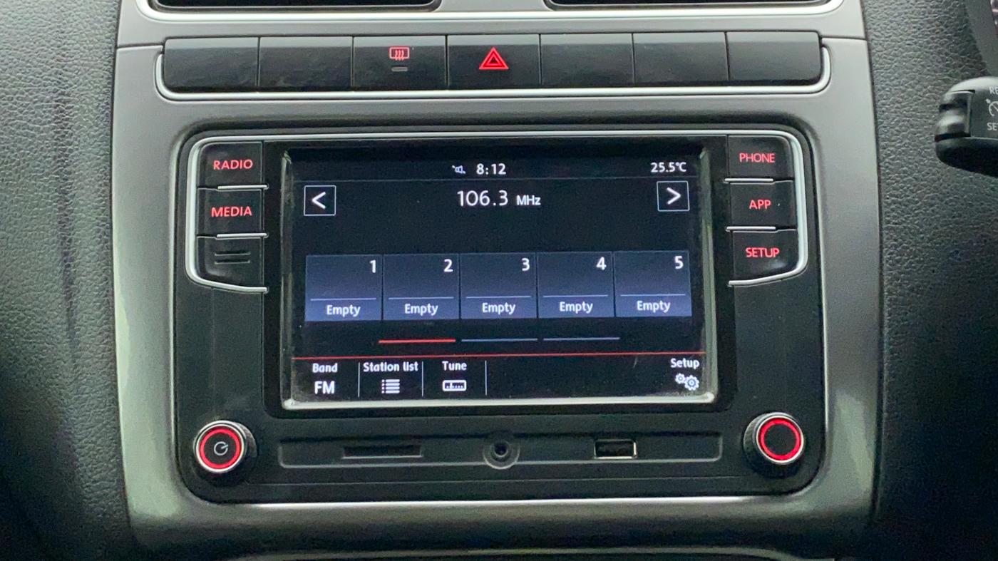 2021 Volkswagen Polo HIGHLINE PLUS 1.0L TSI, Petrol, Manual, 21,615 km, Infotainment System
