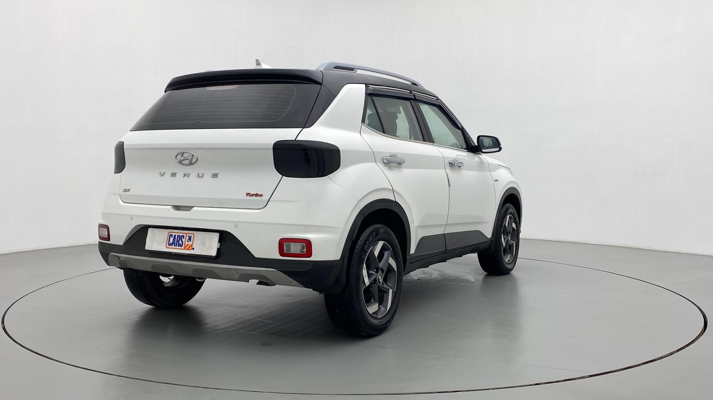 2021 Hyundai VENUE SX PLUS 1.0 TURBO DCT, Petrol, Automatic, 22,131 km, Right Back Diagonal