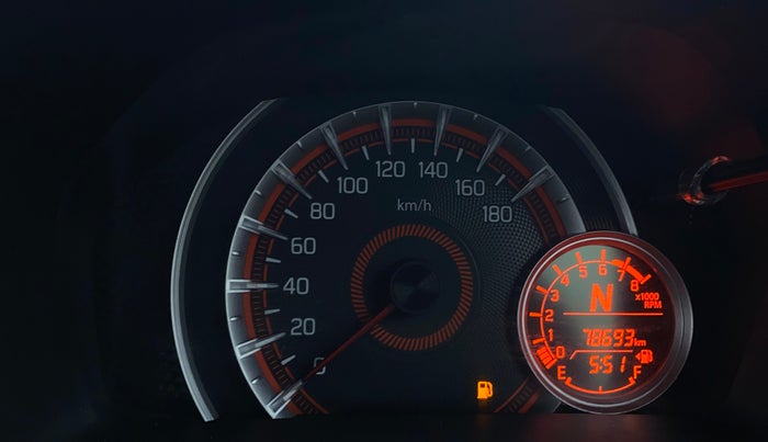 2021 Maruti Celerio ZXI AMT, Petrol, Automatic, 78,689 km, Odometer Image