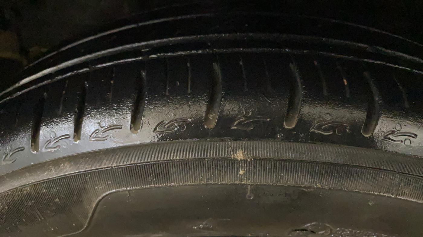 2021 Tata Tiago XZ PLUS PETROL, Petrol, Manual, 73,668 km, Right Rear Tyre Tread