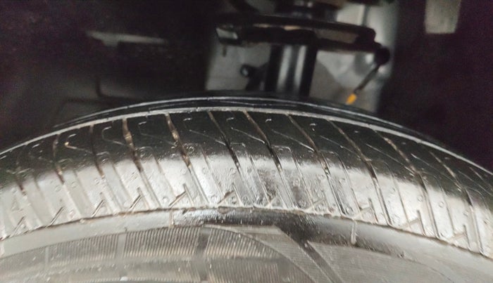 2025 Tata PUNCH Adventure Plus (S), Petrol, Manual, 1,506 km, Left Front Tyre Tread