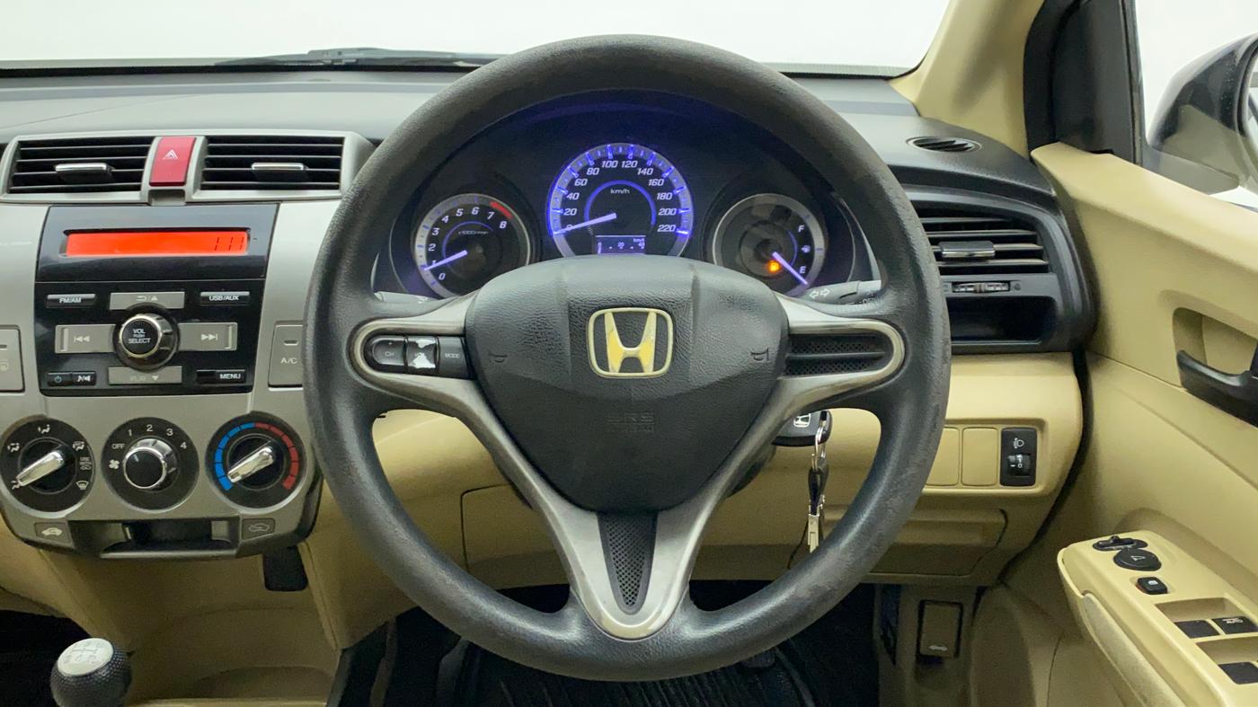 2012 Honda City S MT PETROL, Petrol, Manual, 63,533 km, Steering Wheel Close Up