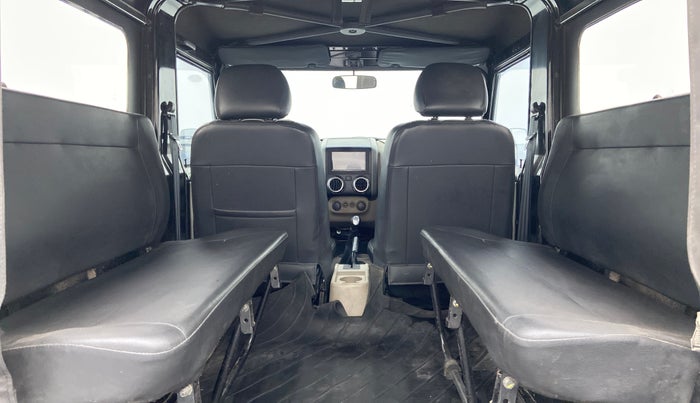 2019 Mahindra Thar CRDI 4x4 6str AC, Diesel, Manual, 60,291 km, Right Side Rear Door Cabin