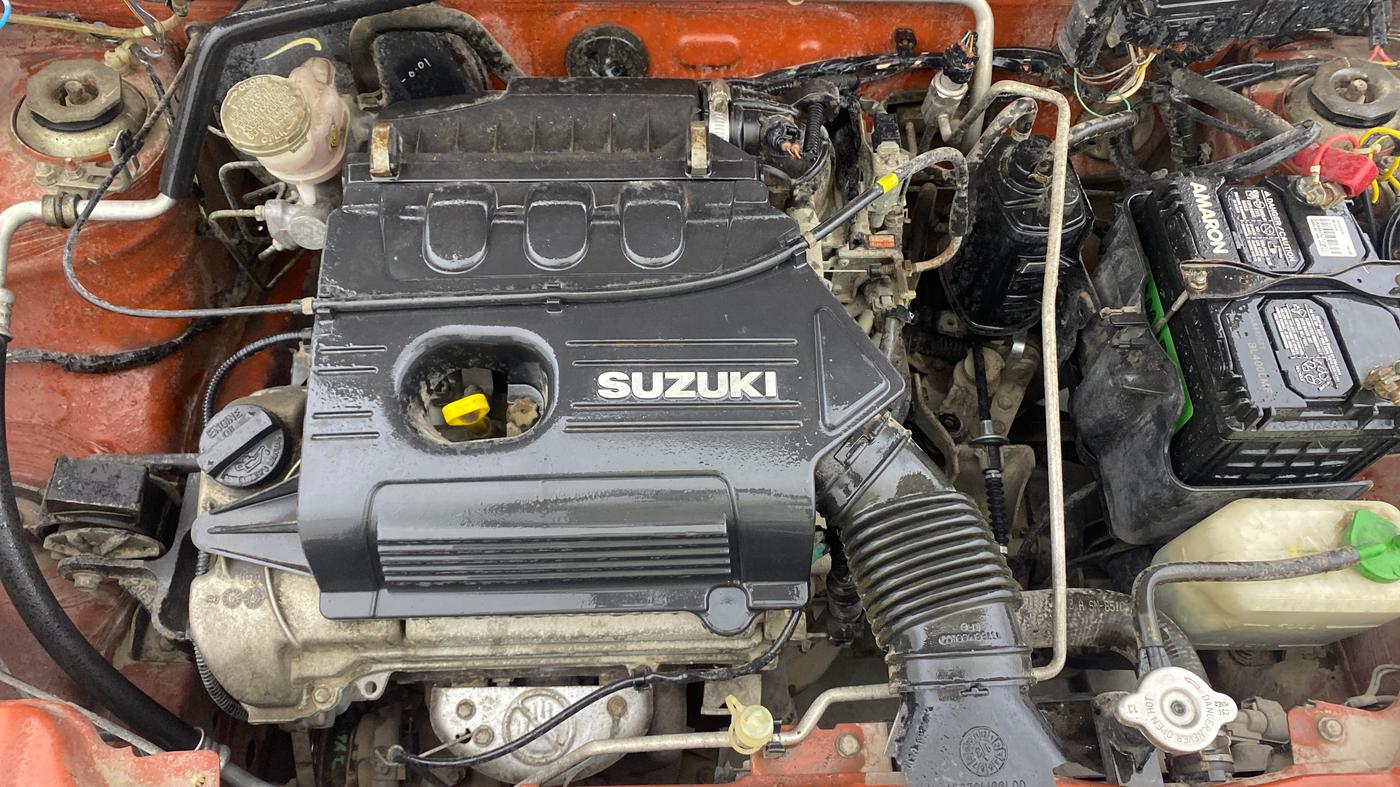 2013 Maruti Alto K10 VXI, Petrol, Manual, 24,226 km, Engine View