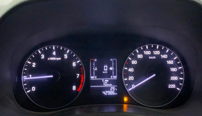 2017 Hyundai Creta E 1.6 PETROL, Petrol, Manual, 42,969 km, Odometer Image